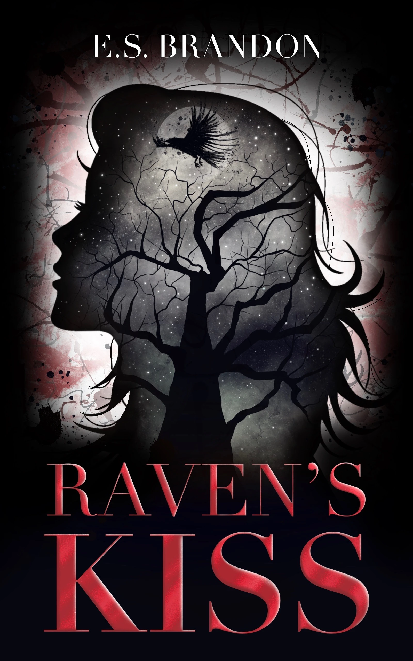 Raven's Kiss - Dark Romantasy Novel Cover