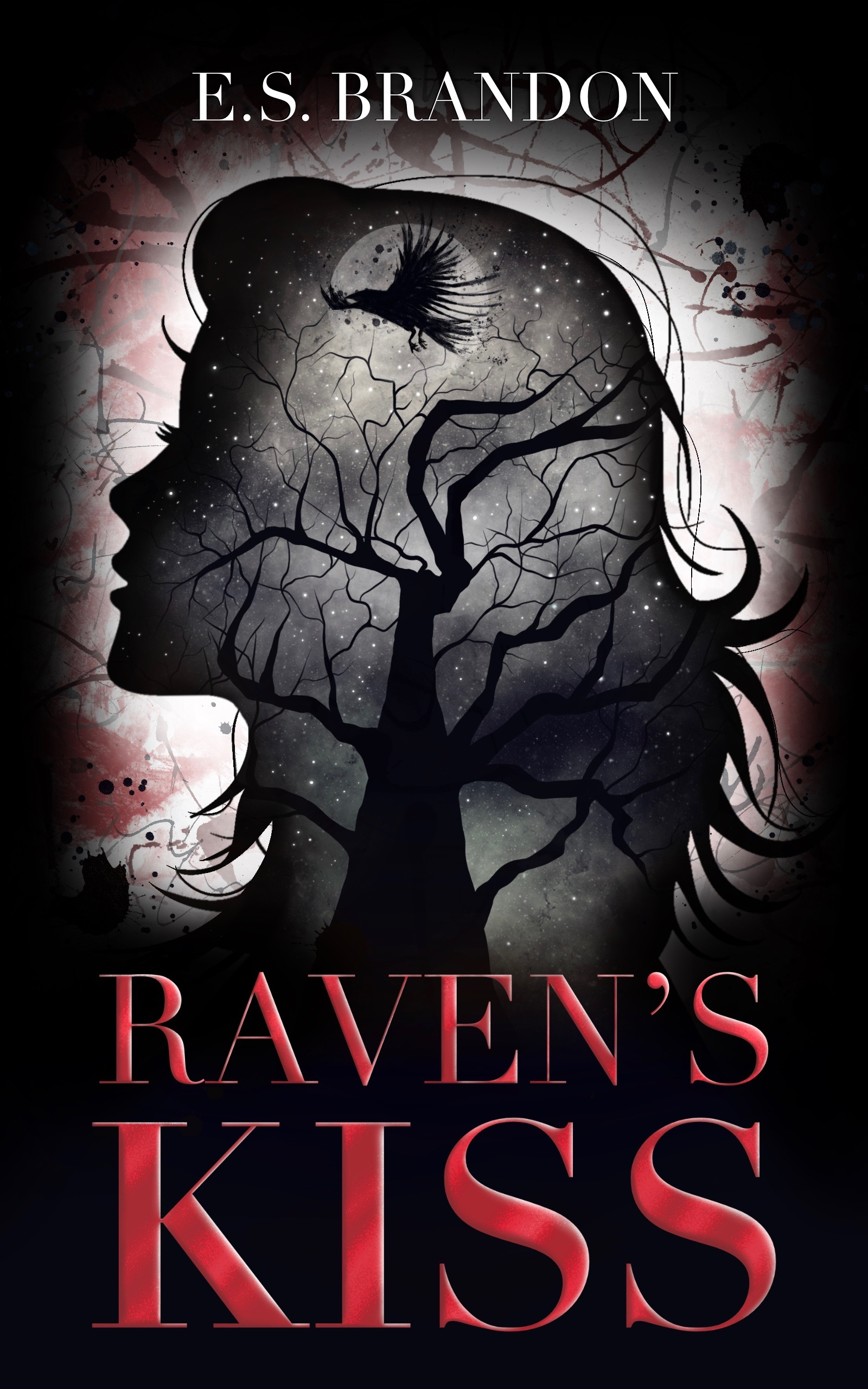 Raven's Kiss - Dark Romantasy Novel Cover
